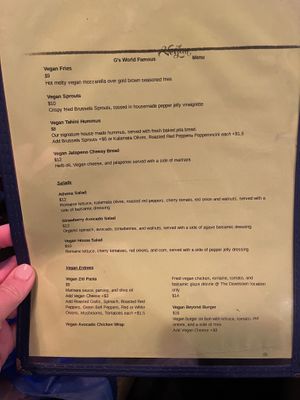 Menu  at G's Pizza - Howard Ave in New Orleans