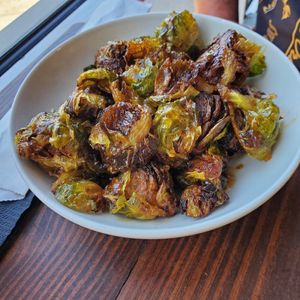 Brussel sprouts at G's Pizza - Howard Ave in New Orleans