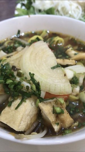 Yellow noodle minus all the herbs... at Sala in Ho Chi Minh City