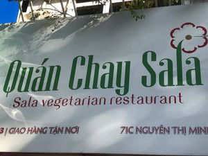 Sign to look for  at Sala in Ho Chi Minh City
