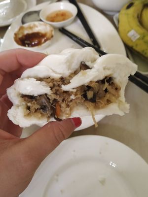 Dumpling filling (something with mushrooms) at Sala in Ho Chi Minh City