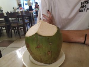 Coconut 24000vnd at Sala in Ho Chi Minh City