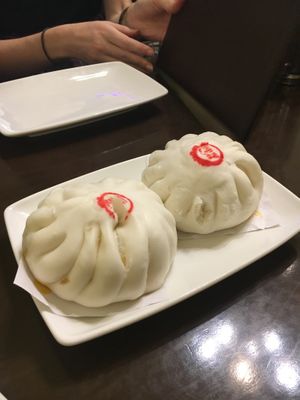 Vegan steamed dumplings (each for 25,000VND) at Sala in Ho Chi Minh City