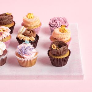 Our celebrated cupcakes are unlike any other, filled with freshly made compotes, caramels and ganaches and topped with even more deliciousness.  at An Ode to Gaia in Mumbai