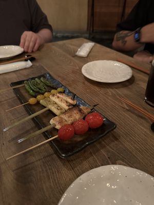 Skewers   at Gonpachi - Shibuya in Tokyo