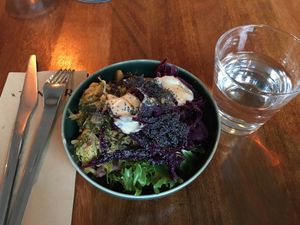 Salad buffet at Tanner in Helsinki