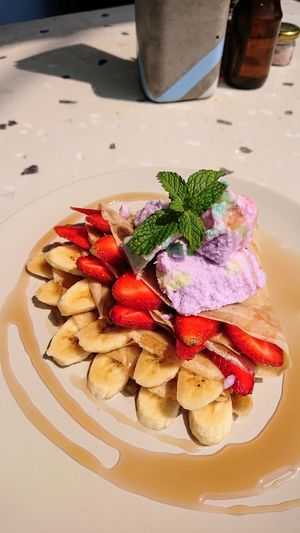 Unicorn pancake at Give Cafe in Canggu
