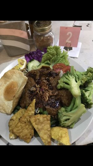 Vegan gado gado at Give Cafe in Canggu