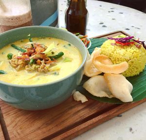 Balinese veggie curry at Give Cafe in Canggu