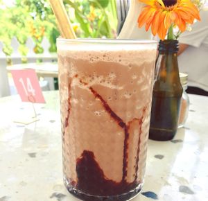 Chocolate milkshake  at Give Cafe in Canggu