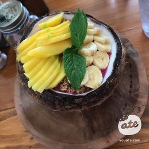 Berry Bright Smoothie Bowl at Give Cafe in Canggu