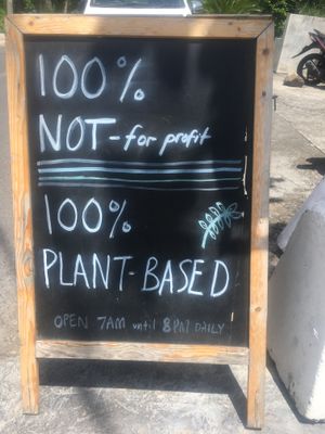 Non profit! at Give Cafe in Canggu