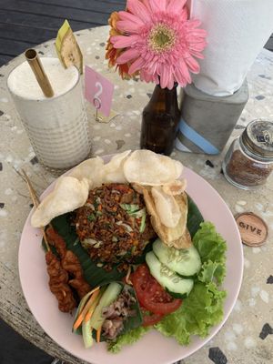  Nasi Goreng  at Give Cafe in Canggu