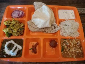 Vegetarian Thali at Golgappa Vegetarian Restaurant in Upper Mount Gravatt