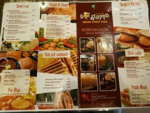 Menu at Golgappa Vegetarian Restaurant in Upper Mount Gravatt