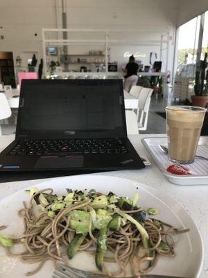 Soba noodles at Cantine in Vilvoorde