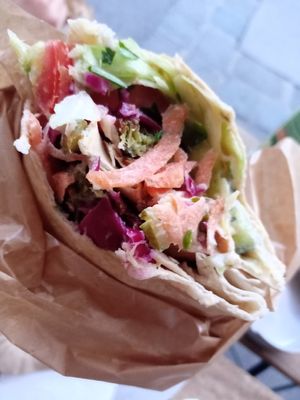 Falafel at Garbanzo - Falafel & Hummus Bar in Vienna