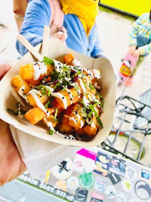 Halloumi Fries at Garbanzo - Falafel & Hummus Bar in Vienna