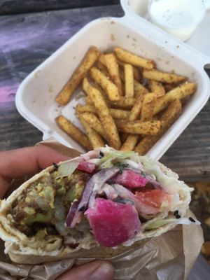   at Garbanzo - Falafel & Hummus Bar in Vienna