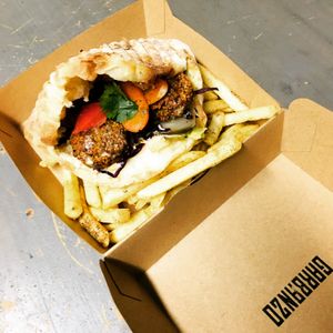 Take-Away 
Pocket Pita Falafel [vegan] at Garbanzo - Falafel & Hummus Bar in Vienna