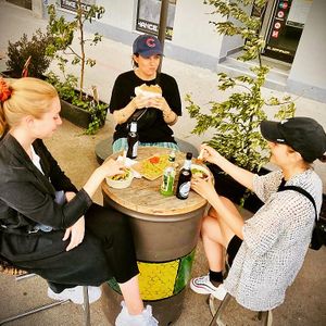 Vegetarian & vegan street-food served from Tuesday to Saturday, 12-11pm in Brunnenmarkt / Yppenplatz aka Hip-penplatz. at Garbanzo - Falafel & Hummus Bar in Vienna