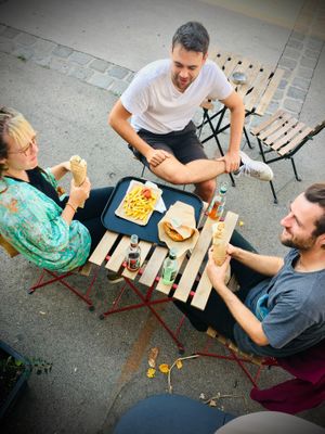 Catch us in Brunnenmarkt / Ypppenplatz - Vienna, Tuesday to Saturday, 12-11pm.
 at Garbanzo - Falafel & Hummus Bar in Vienna