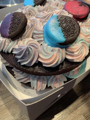 Galaxy oreo taart at Het Slachthuis in Leiden