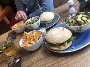 Bik Mek burger  at Het Slachthuis in Leiden