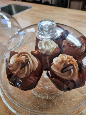 Vegan pastry at Het Slachthuis in Leiden