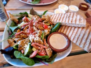 Cesar salad at Het Slachthuis in Leiden