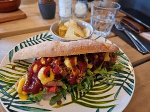 Philly cheesesteak at Het Slachthuis in Leiden