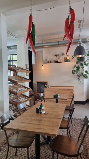 Interior at Het Slachthuis in Leiden