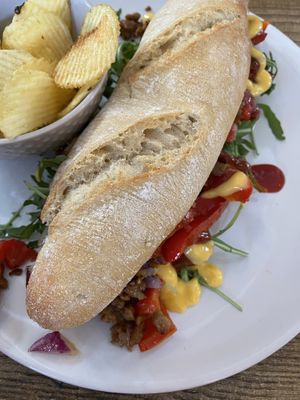 Dit.broodje.met.die.kaas. 😋 at Het Slachthuis in Leiden