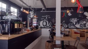 Inside at Het Slachthuis in Leiden