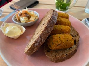 Masala kroketjes at Het Slachthuis in Leiden