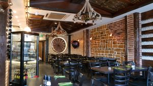 Inside at Earth to Table in South West London