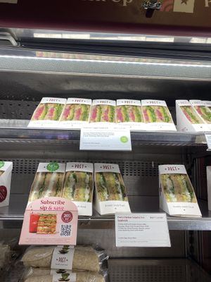 vegan sandwich   at Pret A Manger - Union Station in Washington