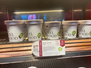 Vegan soup at Pret A Manger - Union Station in Washington