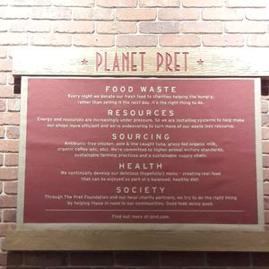 How committed are they? Not sure. at Pret A Manger - 30th St Station in Philadelphia