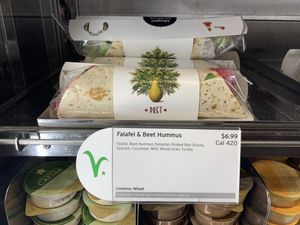 Mint added an insanely good flavor to this! Tasted like it was made on the spot, in the moment. Cucumber was deliciously crisp and bread not soggy.  at Pret A Manger - 30th St Station in Philadelphia