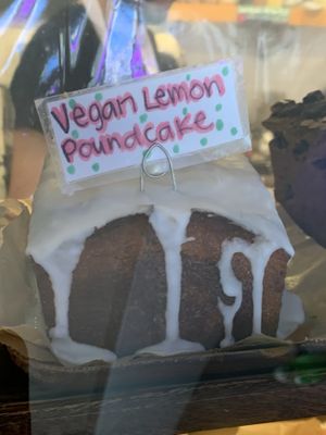 Vegan Lemon Poundcake  at Bake Shop in Brooklyn