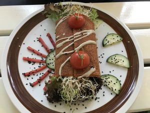 Raw Wrap - Really tasty aswell :) at Rohkosteria in Mannheim
