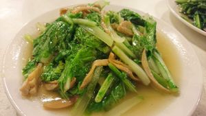 鮮菜菇絲 at FúLì Cāntīng 福利餐廳 in Taipei