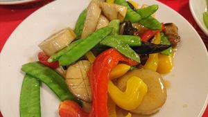 火爆干貝 at FúLì Cāntīng 福利餐廳 in Taipei