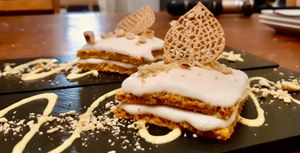 carrotcake not really such a bad move for your body at Abriecosy Ecolodge in Bargemon