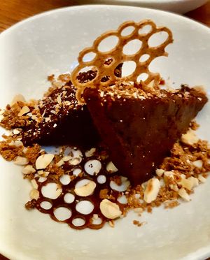 The desserts of Vanessa are not only letting you grave for more but they are not really a sin: healthy and not loaded with sugar. at Abriecosy Ecolodge in Bargemon