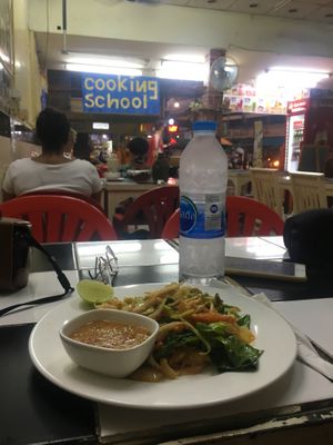 Pad thai - ask without egg  at Rest Inn in Bangkok