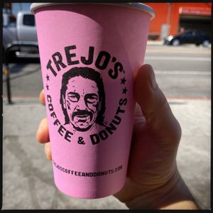 Coffee! at Trejo's Coffee & Donuts in Hollywood