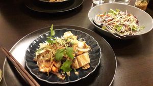 Main course at Khmer Cuisine in Copenhagen