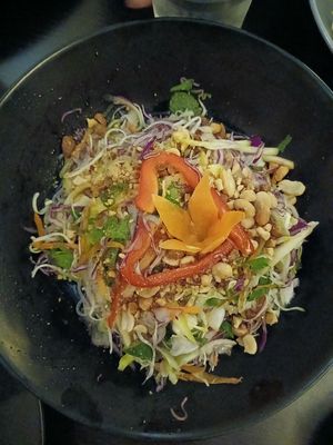 Glass noodle salad at Khmer Cuisine in Copenhagen